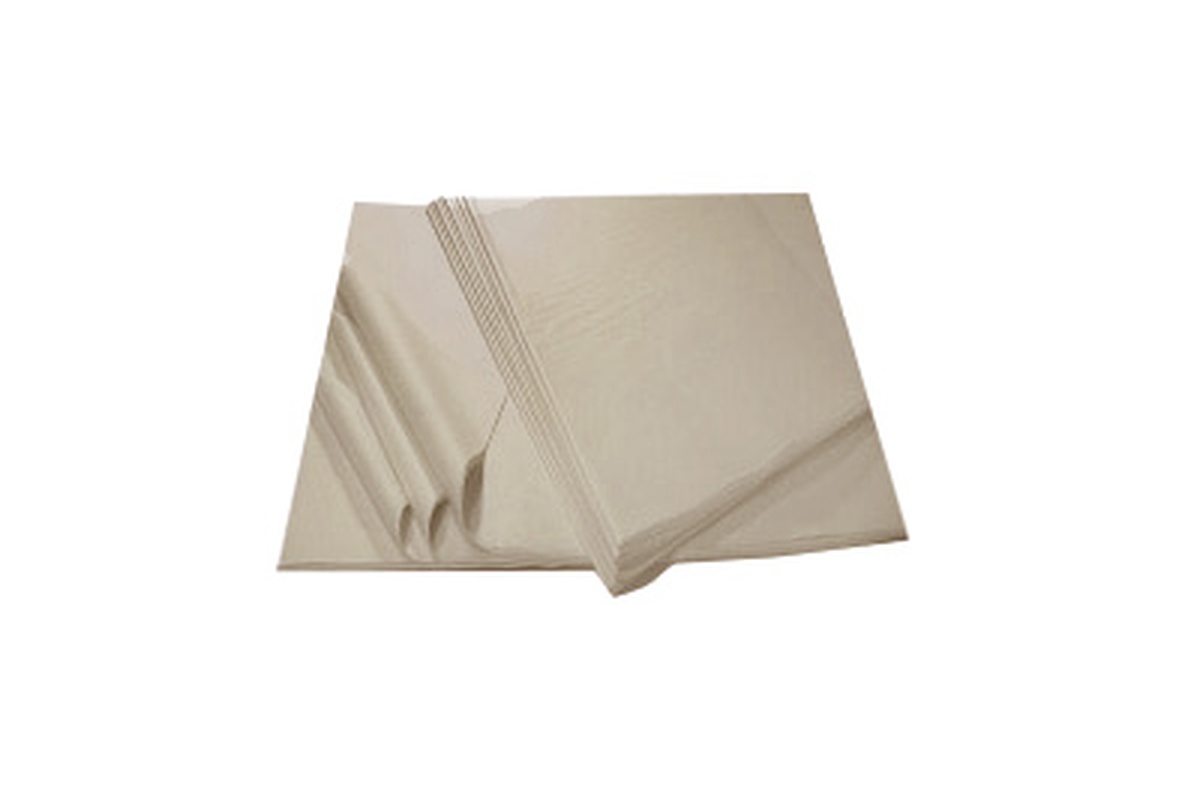 Zijdepapier houthoudend bruin - 420 x 600mm x 28g/m²