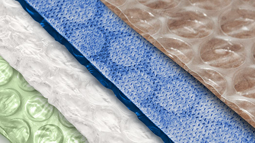 Noppenfolie met schuimfolie - 100cm x 100m x 100my + 1mm