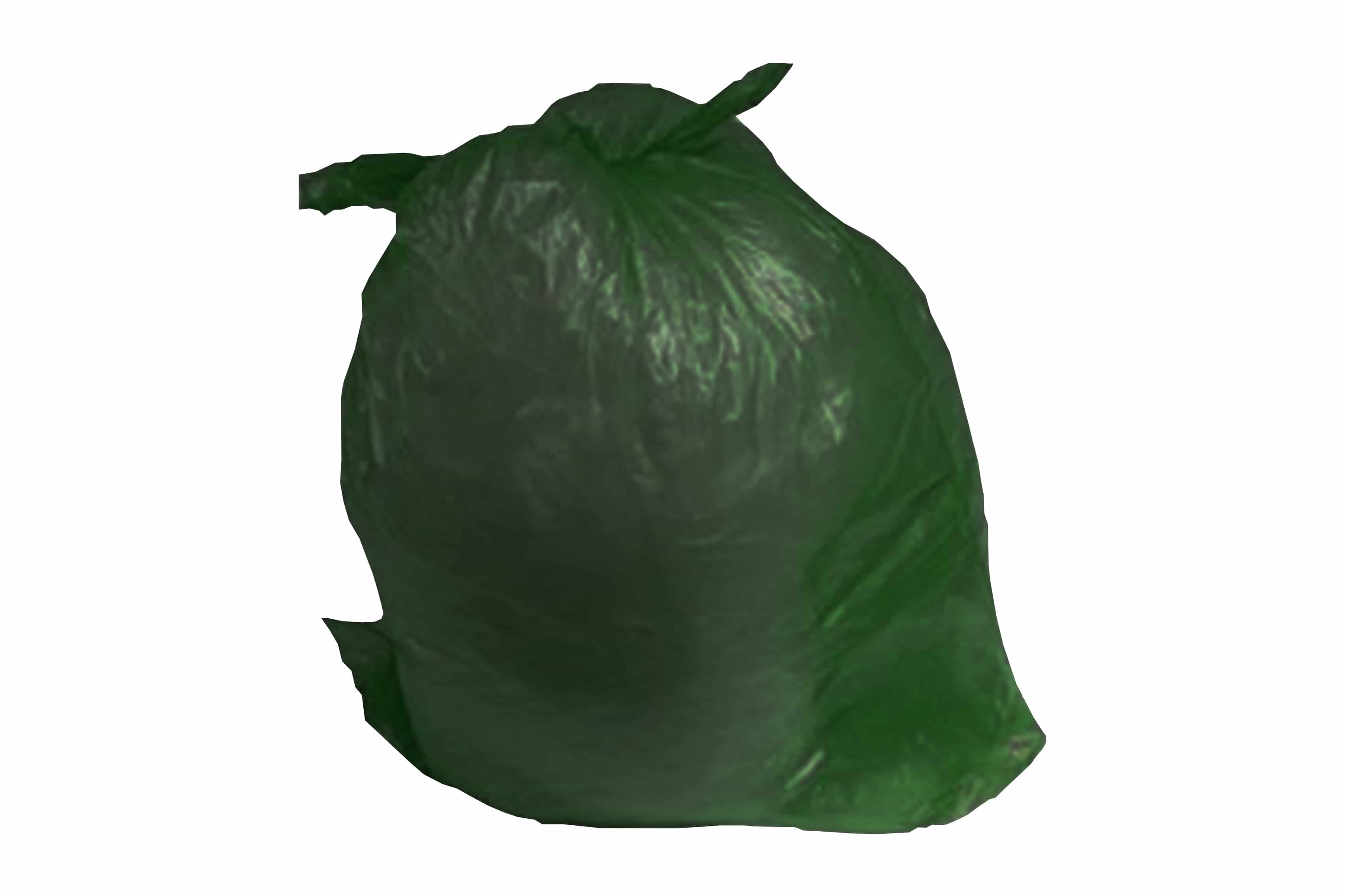 HDPE afvalzakken groen - 70 x 110cm x 25my (250st)