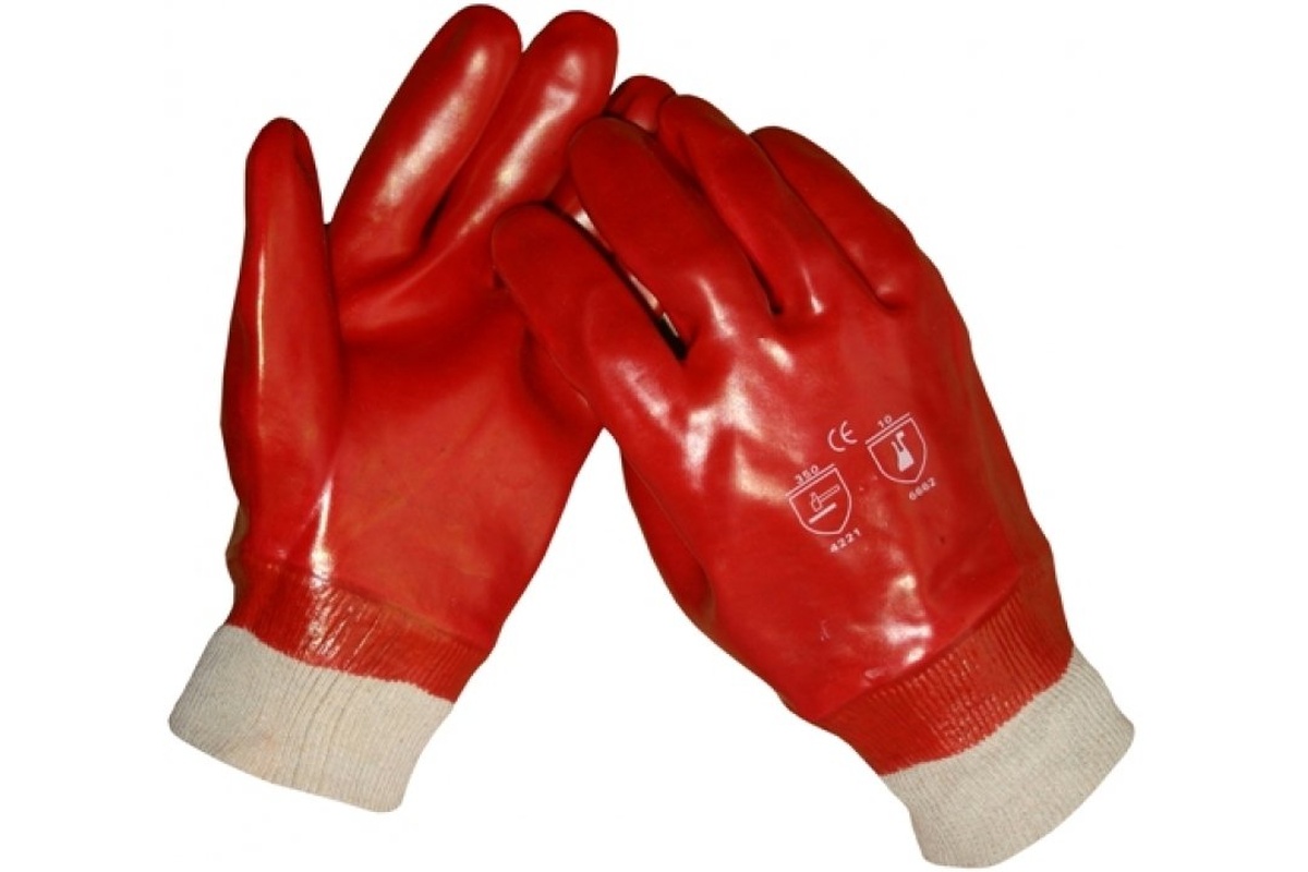 PVC volledig gecoat werkhandschoenen