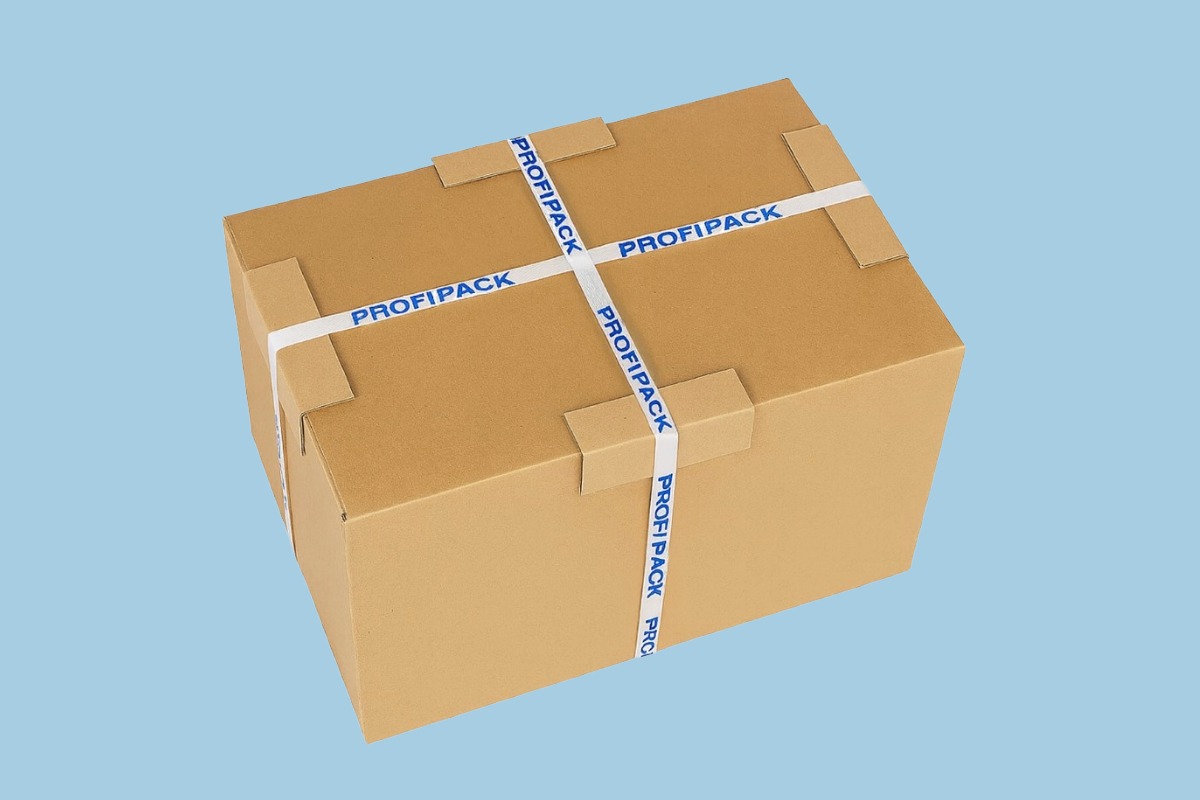 Bedrukt omsnoeringsband bij Profipack