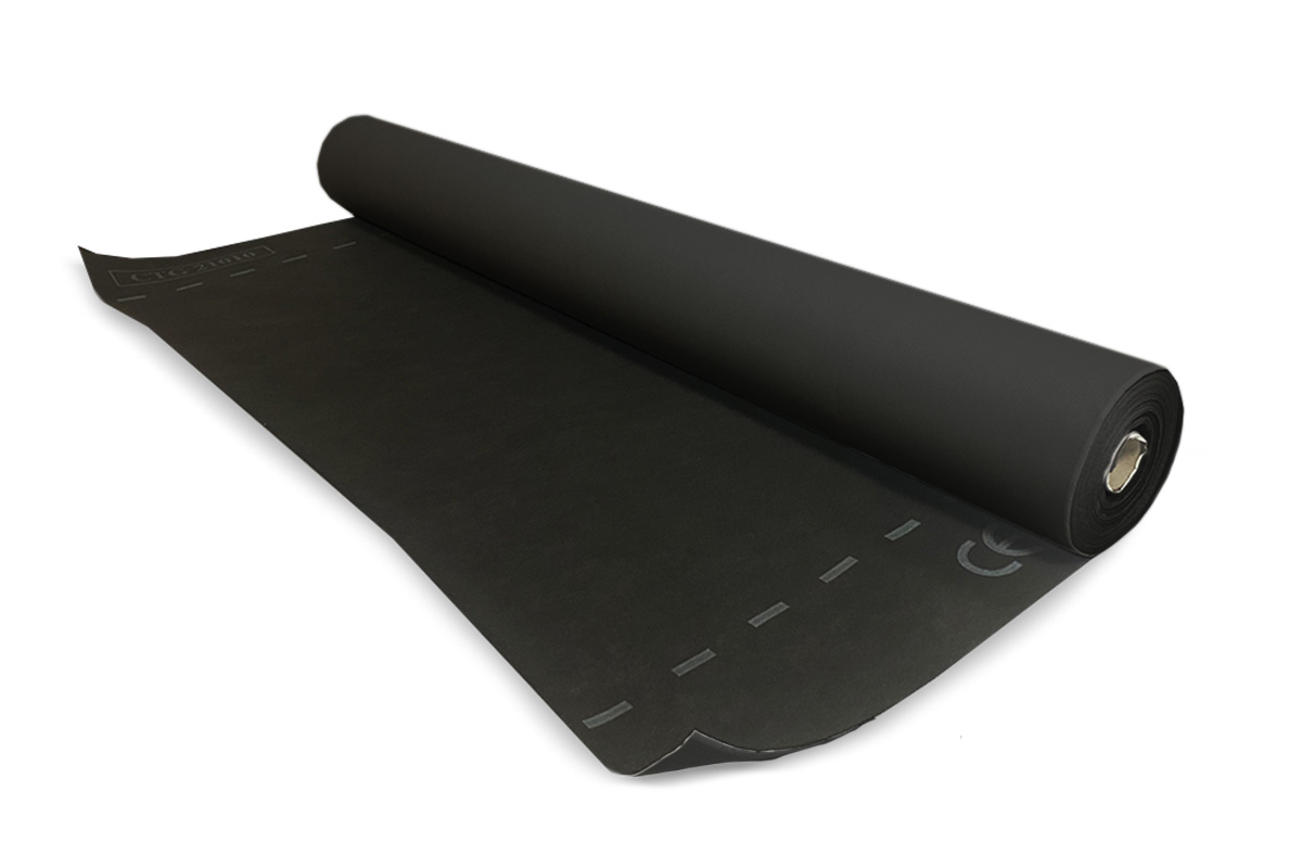 Megatec spinvlies dakfolie - 150cm x 50m (135gr/m²)