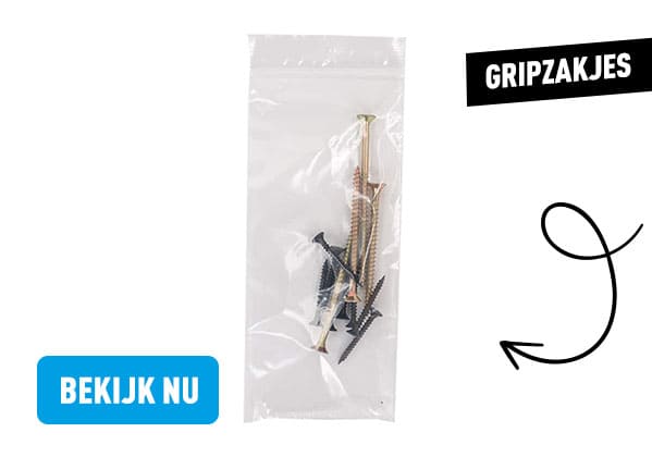 Ziplock zakjes als herbruikbare verpakkingen