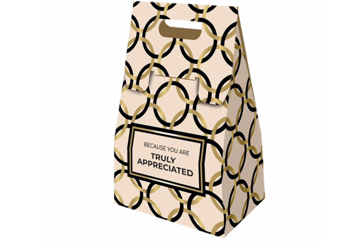 Gift Bag "Truly Appreciated - 150 x 100 x 250mm