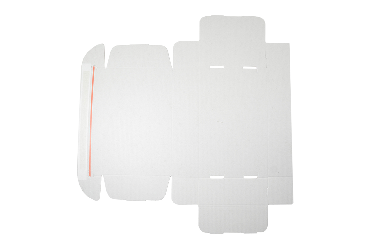 Postdoos wit met plak- en afscheurstrip - 290 x 185 x 70mm