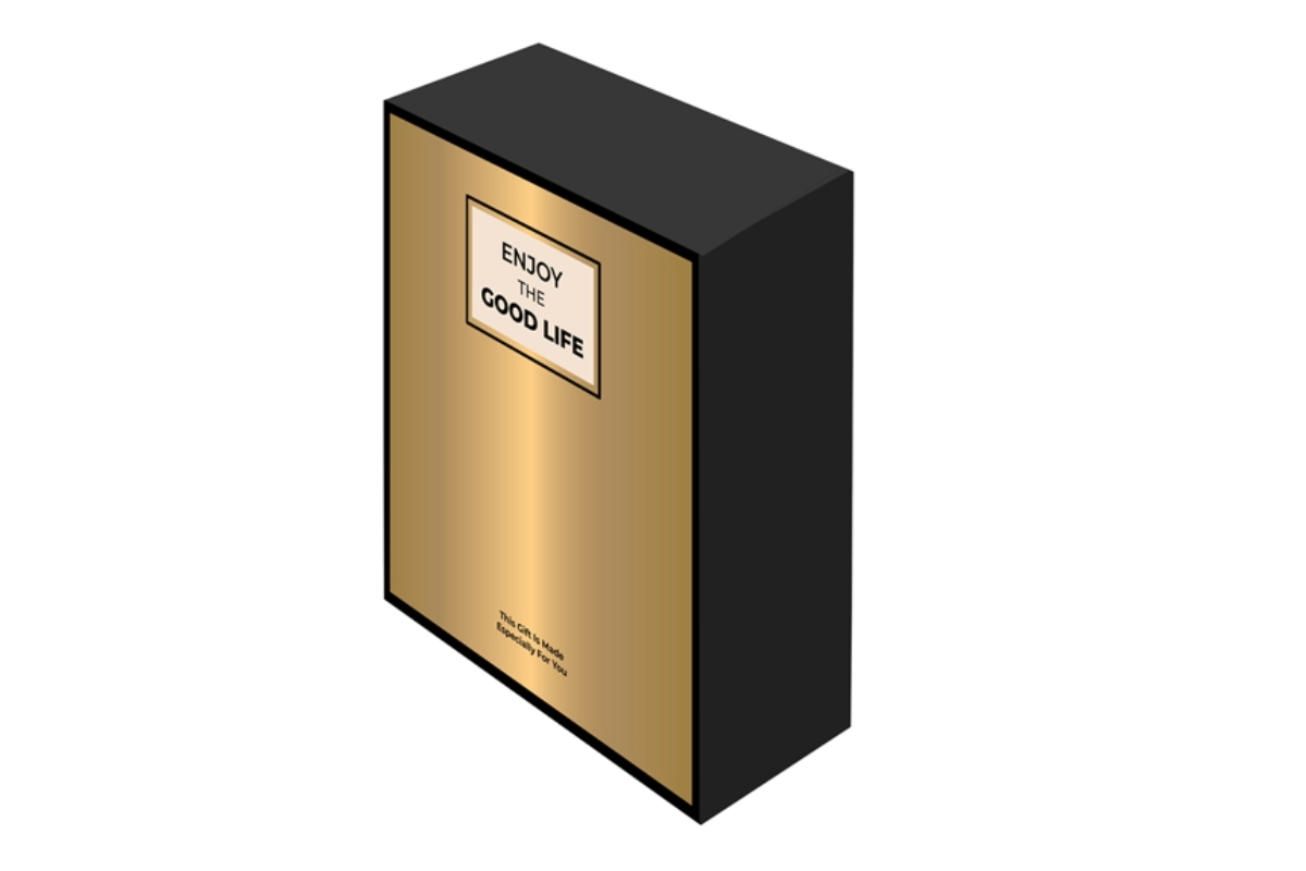 Luxe flesgeschenkverpakking - 335 x 284 x 95mm