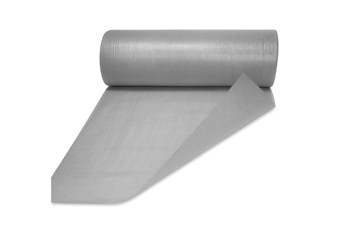 Noppenfolie budget/ECO grijs - 50cm x 100m x 80my