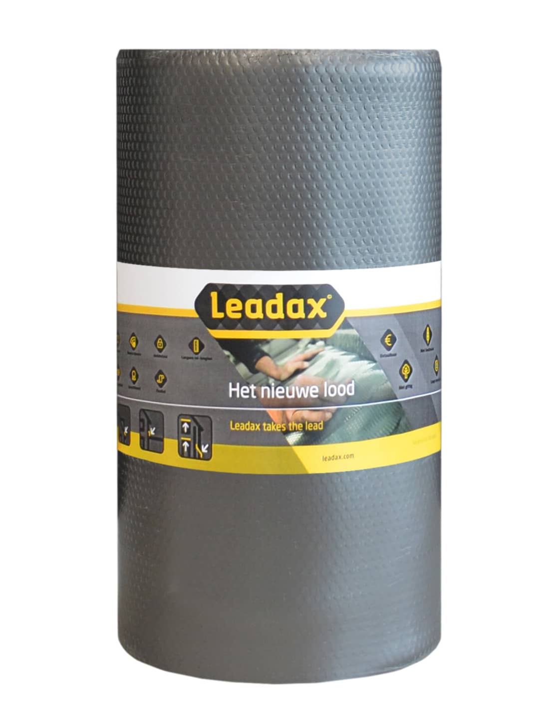 Leadax loodvervanger grijs - 150mm (0,9m²)