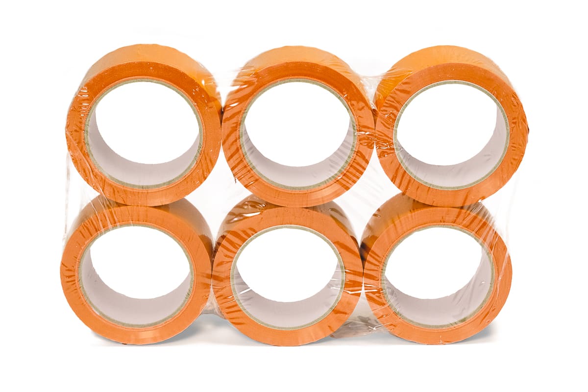 PVC tape oranje - 50mm x 66m