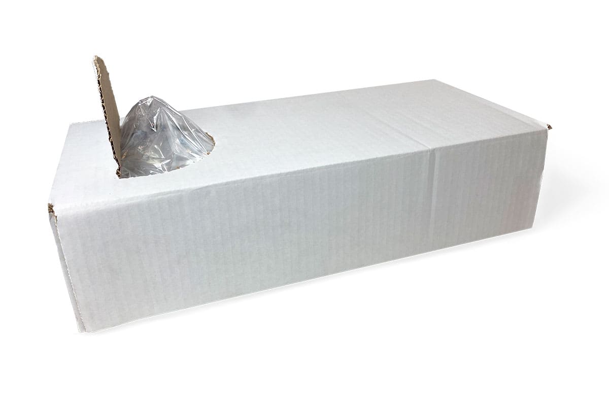 LDPE zijvouwzakken - 10 x 4,0 x 27cm x 20my (1.000 st)