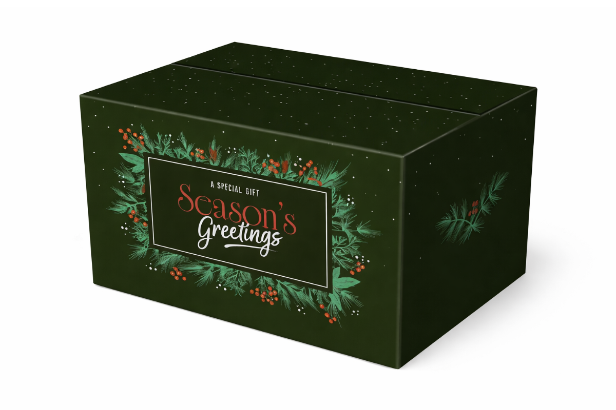 Kerstdoos "Xmas" - 390 x 290 x 177mm