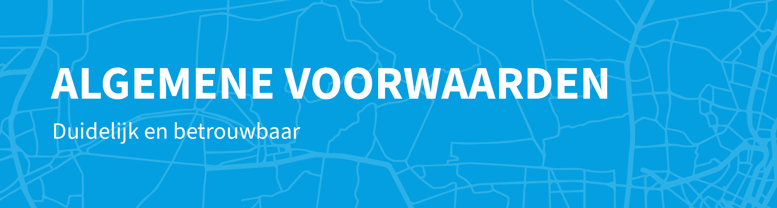 Algemene voorwaarden