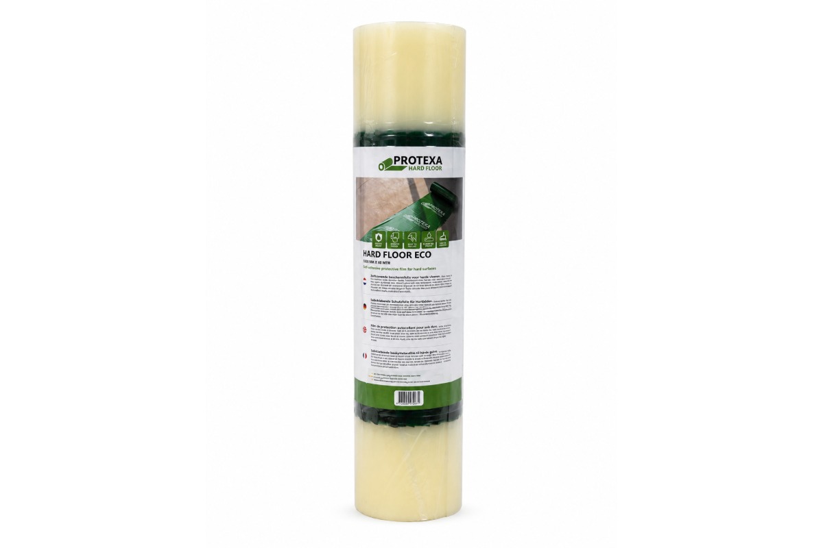 Protexa Hard Floor Eco Afdekfolie zelfklevend - 60cm x 60m x 60my