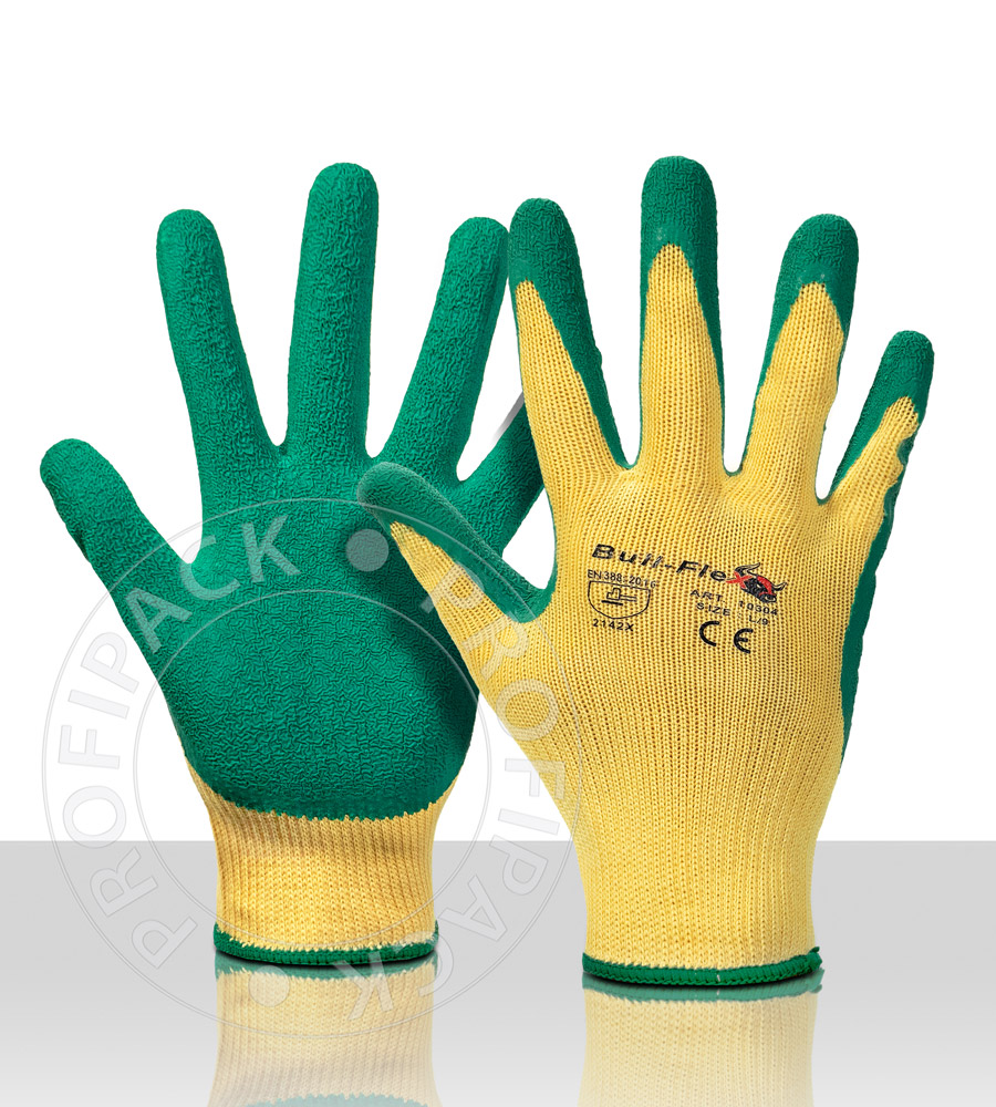 Bullflex Werkhandschoenen Bull grip groen - maat 7/S 9/L