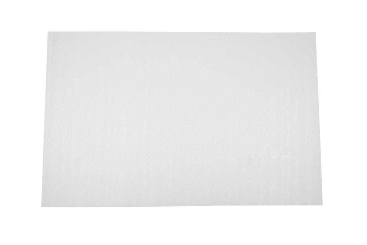 Schuimfolie vellen - 38 x 58cm x 1mm (500st)