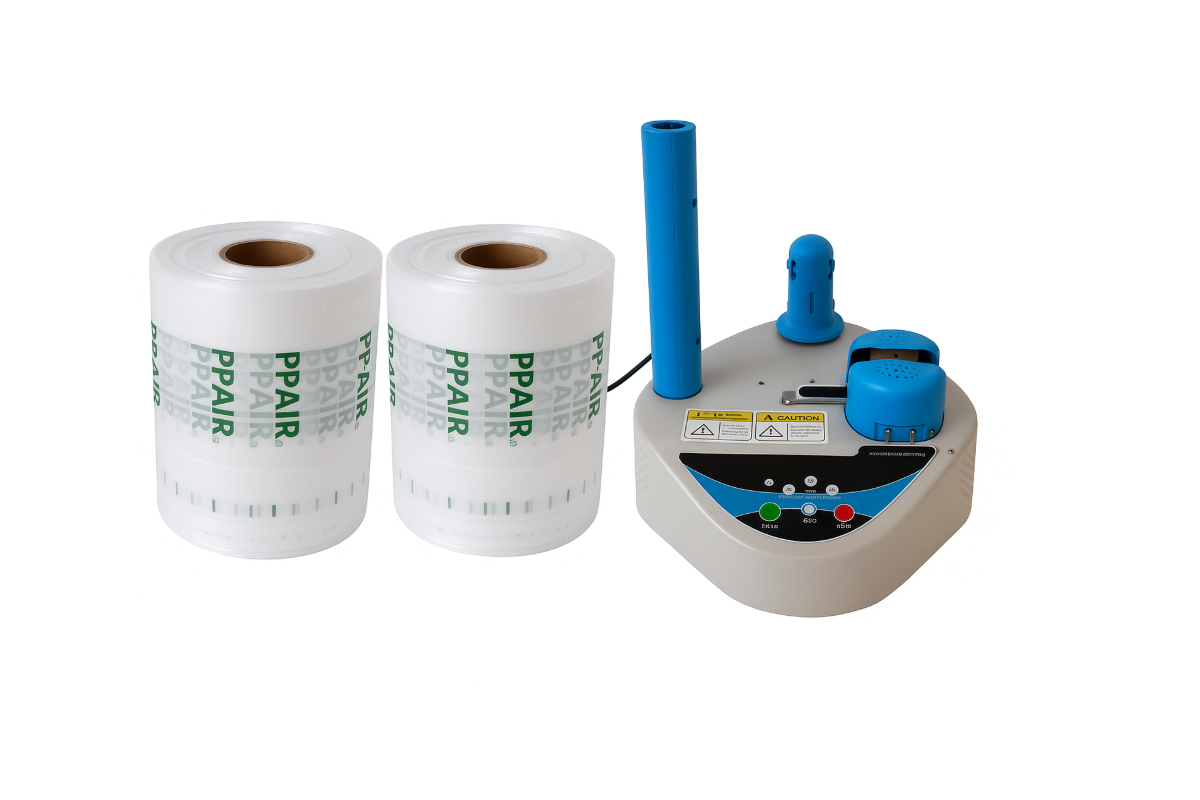 Luchtzakjes Machine Easy - met 2 rollen folie