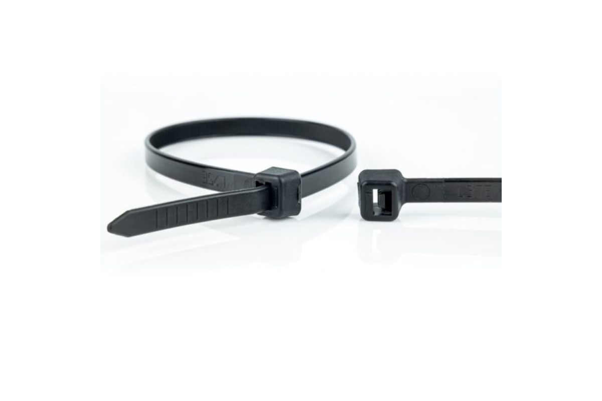 Kabelbinders zwart - 1030 x 13mm (100 st)