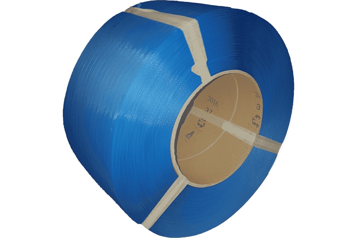 PP omsnoeringsband blauw - 12mm x 3.000m x 0,55mm (Kern 200)