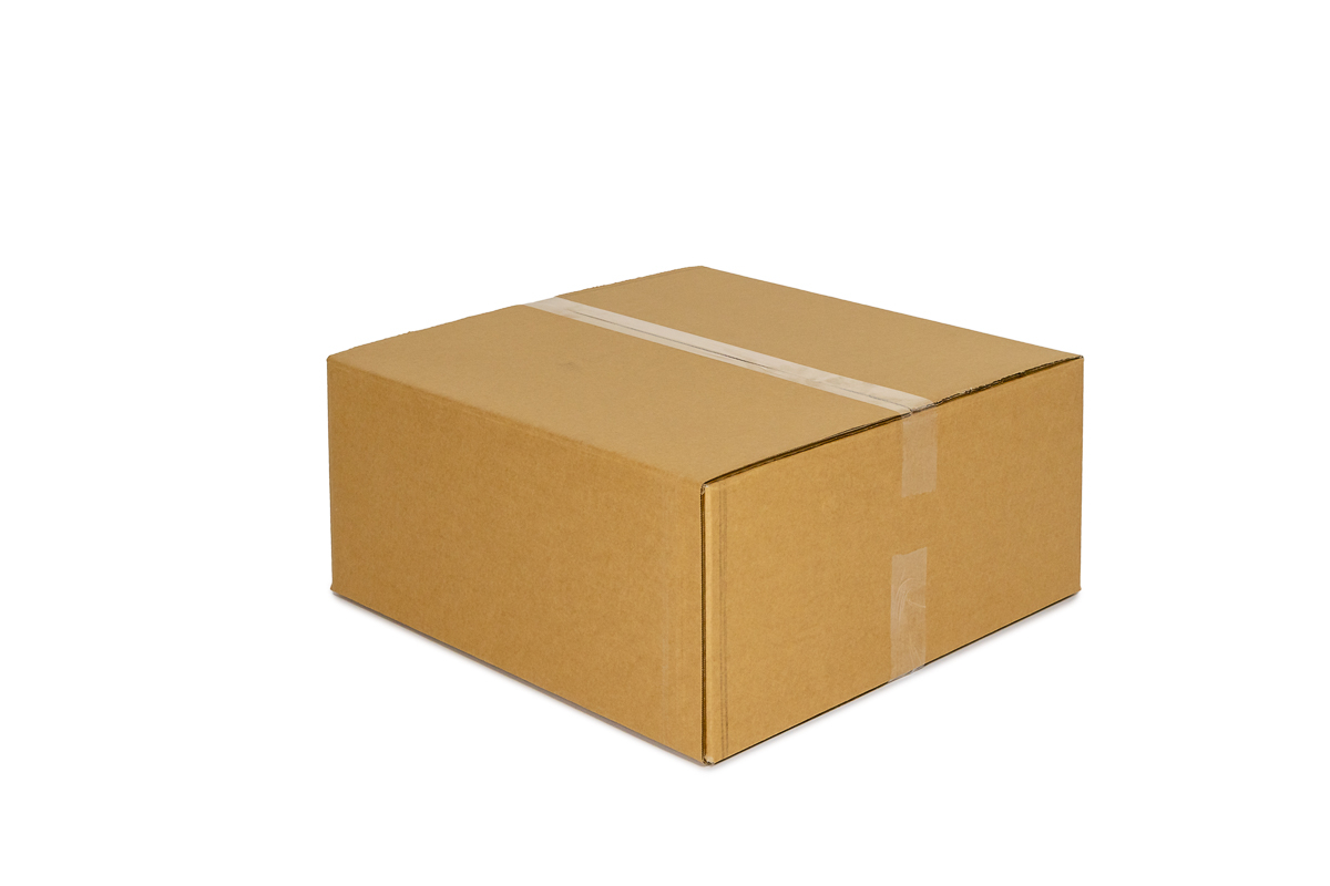 Kartonnen doos - 250 x 180 x 140mm (enkele golf)