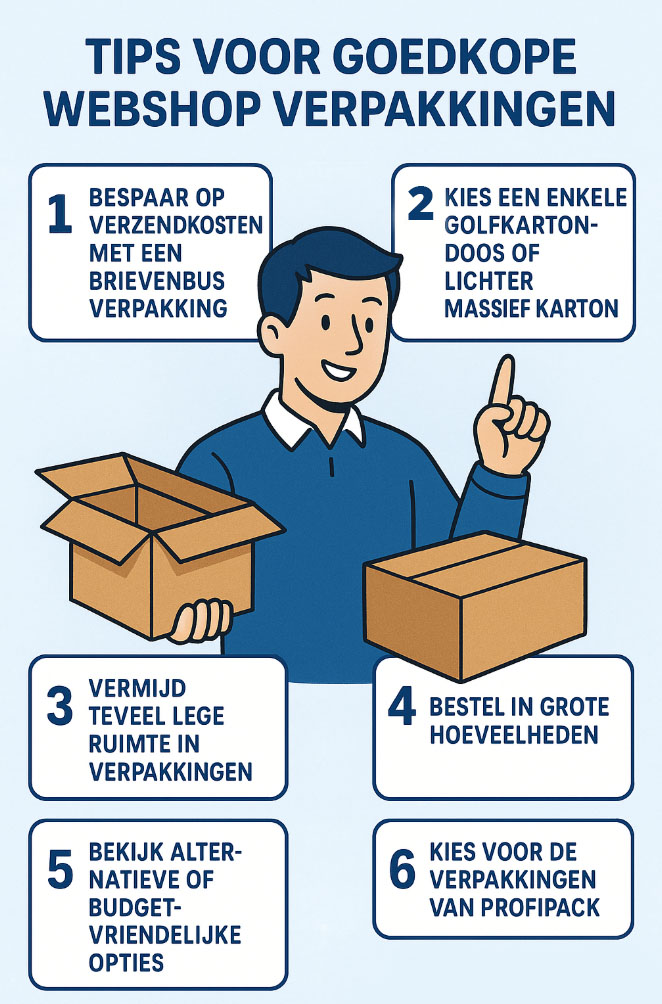 tips voor goedkope webshop verpakkingen