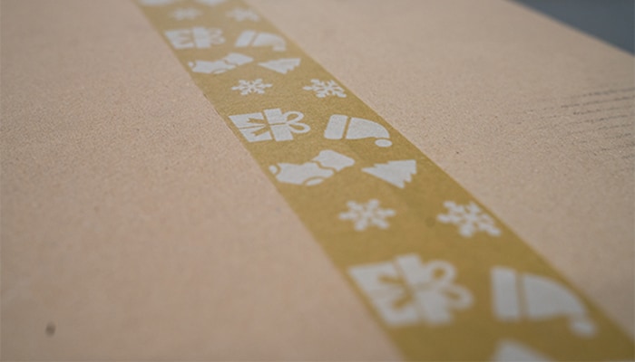 Papieren tape bedrukken met logo Papieren tape bedrukken met logo