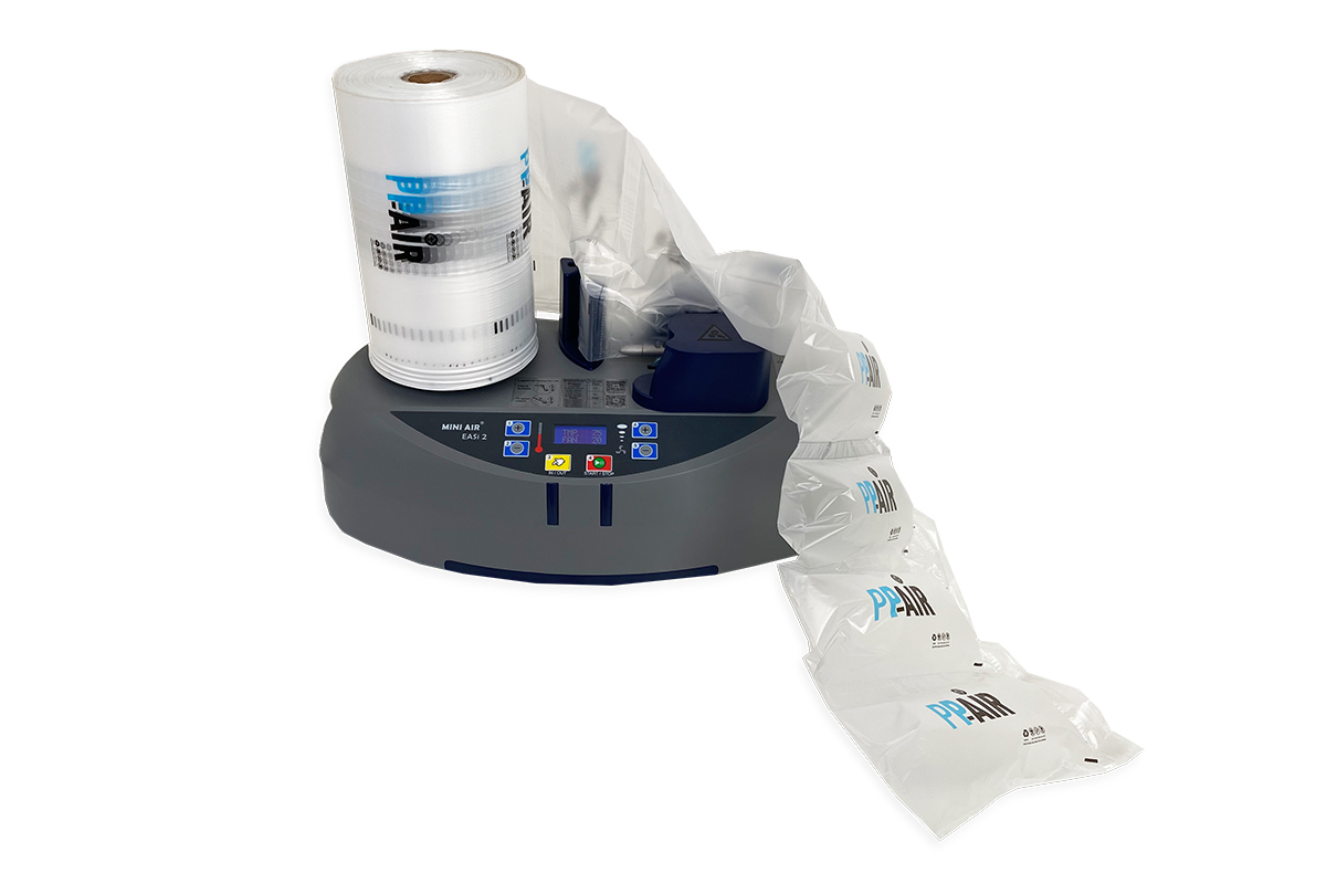PP air luchtzakjes machine NANO 4.0 - met 2 rollen folie