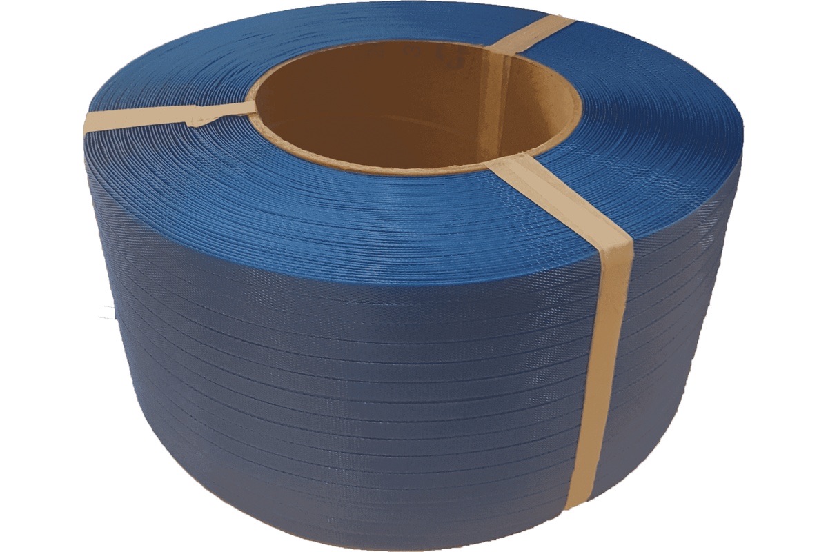 PP omsnoeringsband blauw - 12mm x 3.000m x 0,55mm (Kern 200)