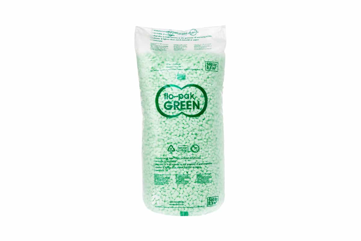 Opvulchips groen - 500 liter