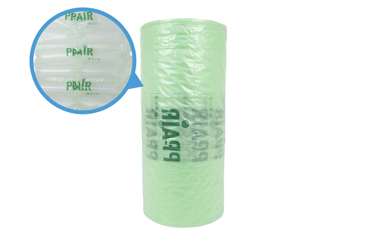 PP-air mattenfolie (8.2) 2 kamer -  420mm x 450m x 20my    
