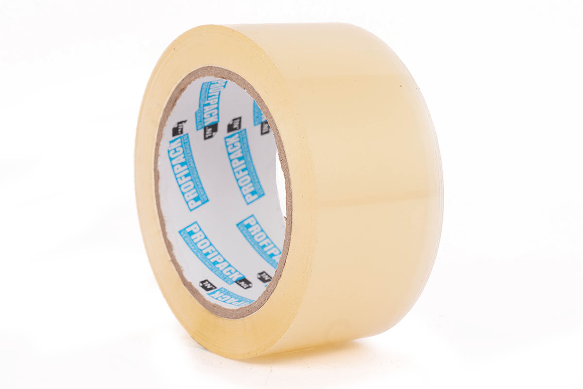 PP hotmelt verpakkingstape transparant - 50mm x 66m