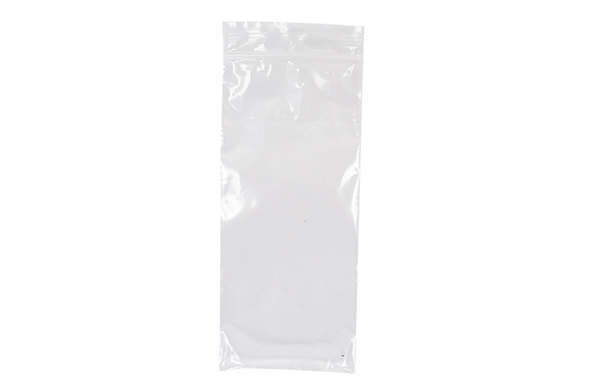 Gripzakken transparant - 90 x 230mm x 50my (1.000 st)