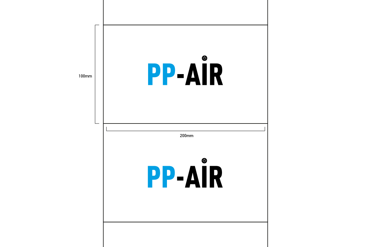 PP air luchtzakjes machine NANO 4.0 - met 2 rollen folie