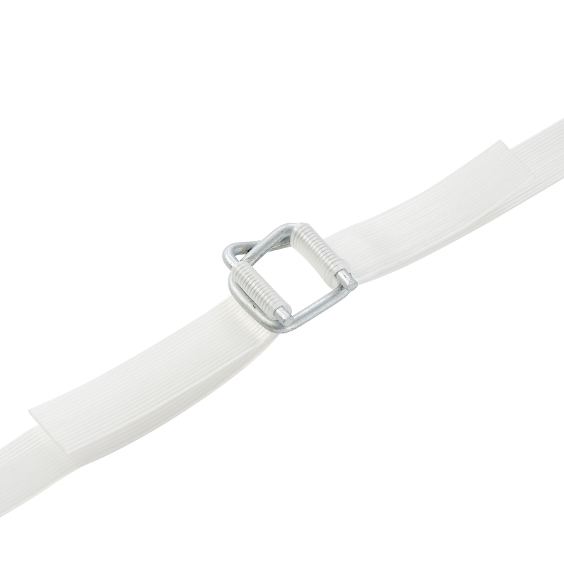 Polyesterband hotmelt wit - 16mm x 850m