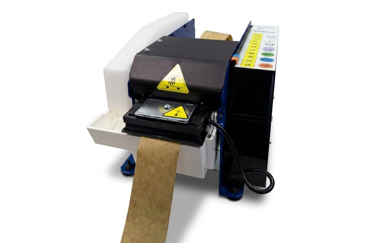 Papieren tape gegomd - 70mm x 150m x 125g/m2 (versterkt)