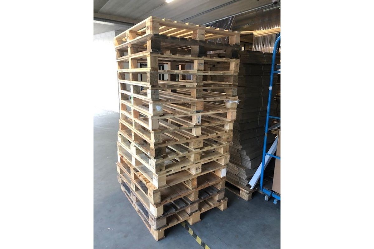 Houten pallets - 1000 x 1200mm (5 st)