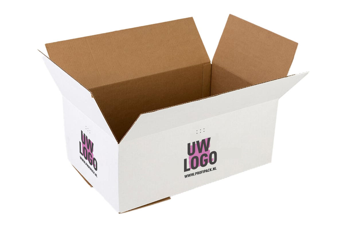 bedrukte dozen met logo