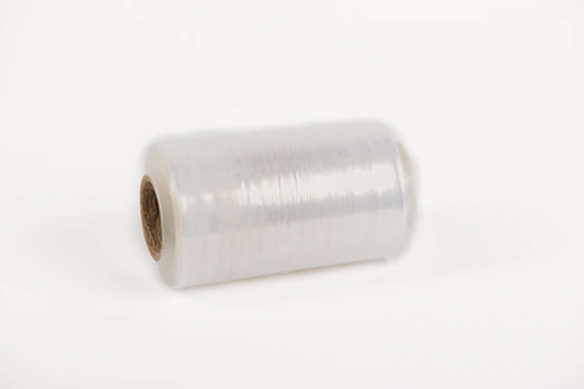 Bundelfolie transparant - 12,5cm x 150m x 20my (24 st) + GRATIS dispenser