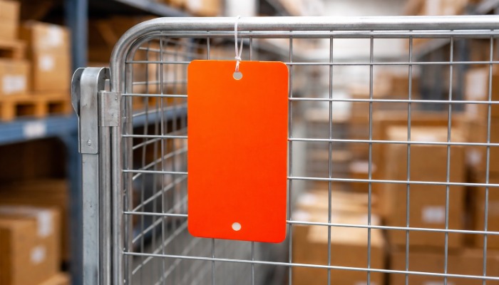 Bestellen plastiek label