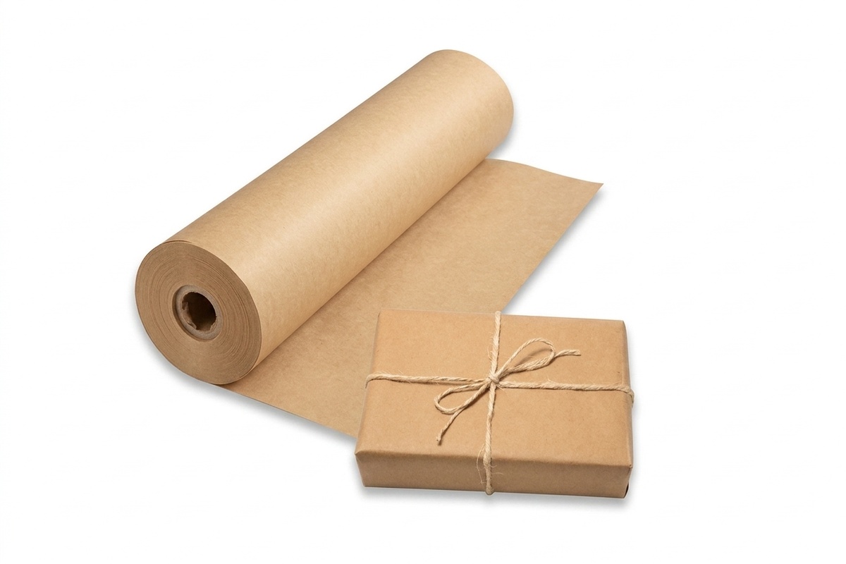 Natronkraft papier - 100cm x 225m x 90gr