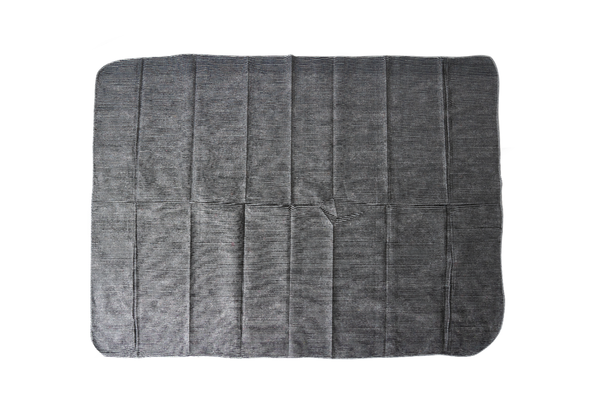 Verhuisdekens Premium gestikt zwart - 150 x 200cm x 1150gr