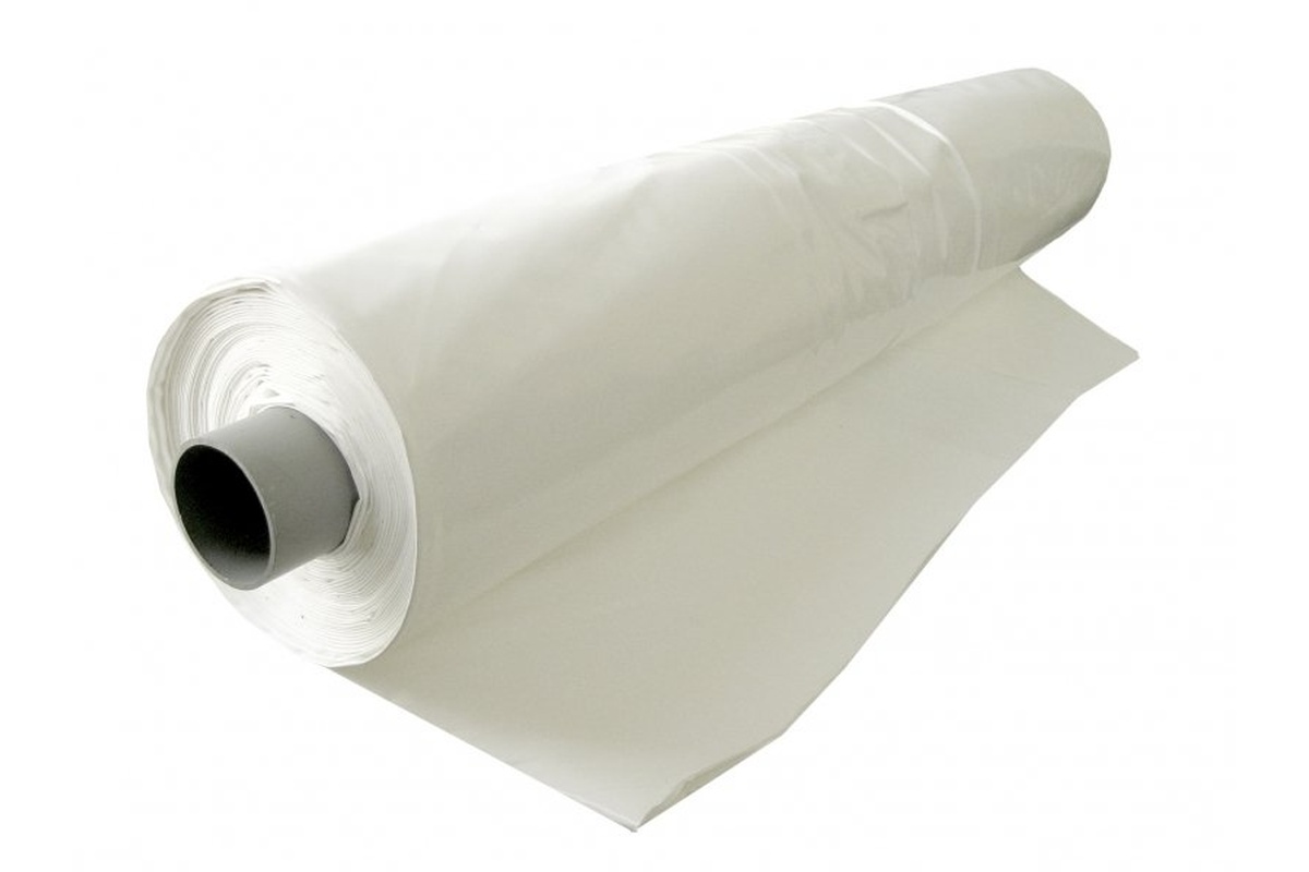 Krimpfolie wit (steiger) - 400cm x 25m x 200my
