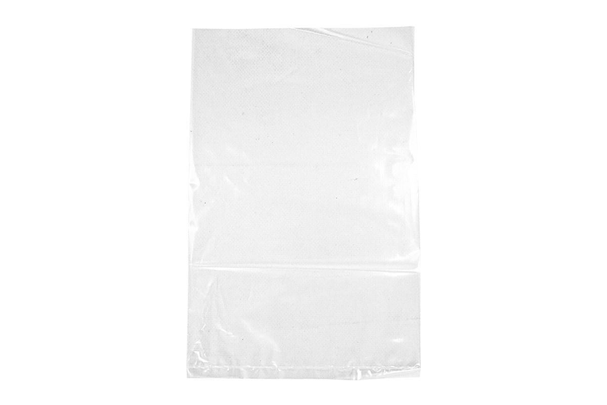 LDPE plastic zakken transparant - 100 x 150cm x 100my (50 st)