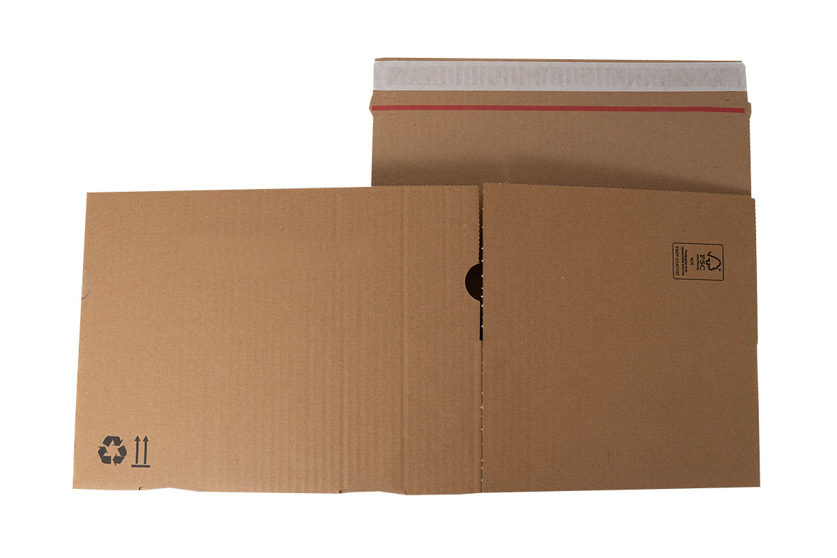 Autolock doos bruin - 169 x 130 x 70mm