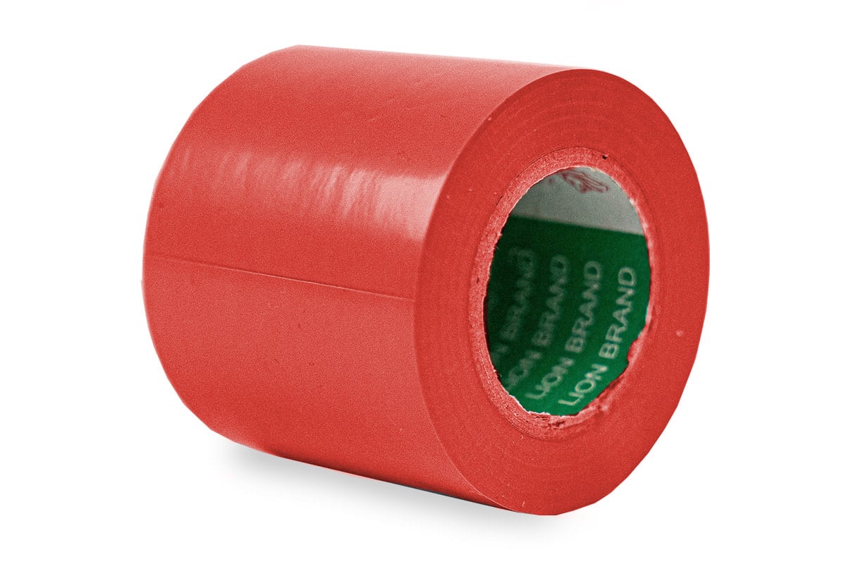 Isolatietape rood - 50mm x 10m