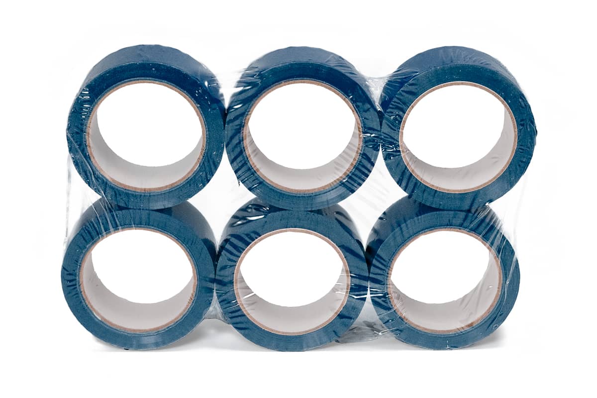 PVC tape blauw - 50mm x 66m