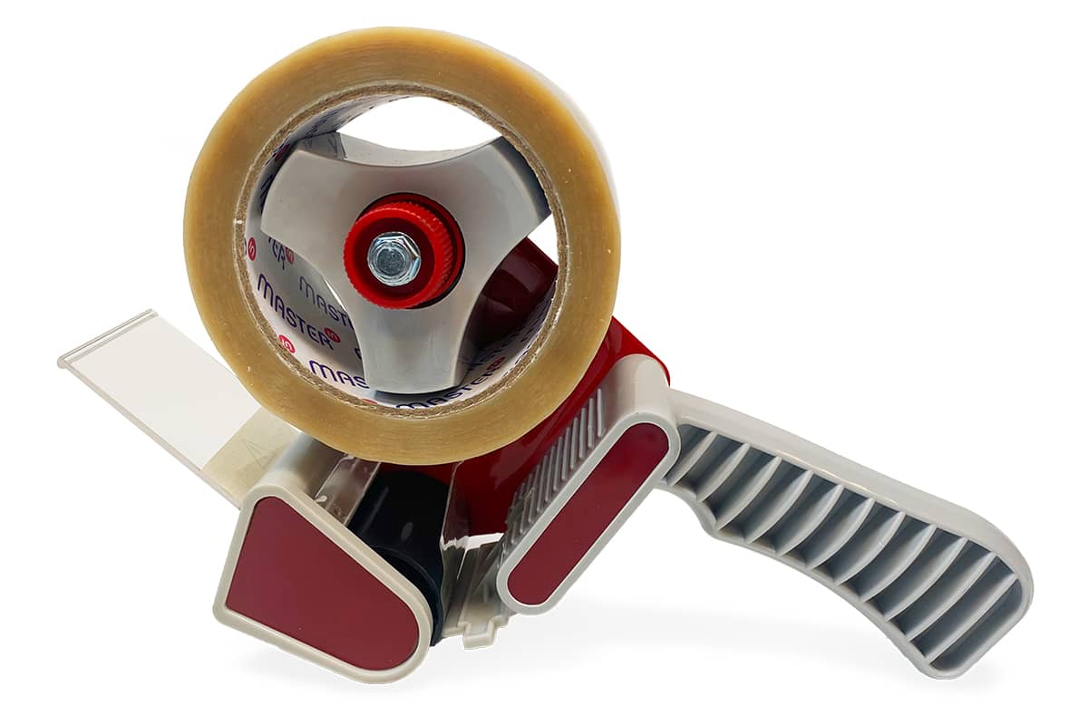 tape dispenser + safety mes | Profipack