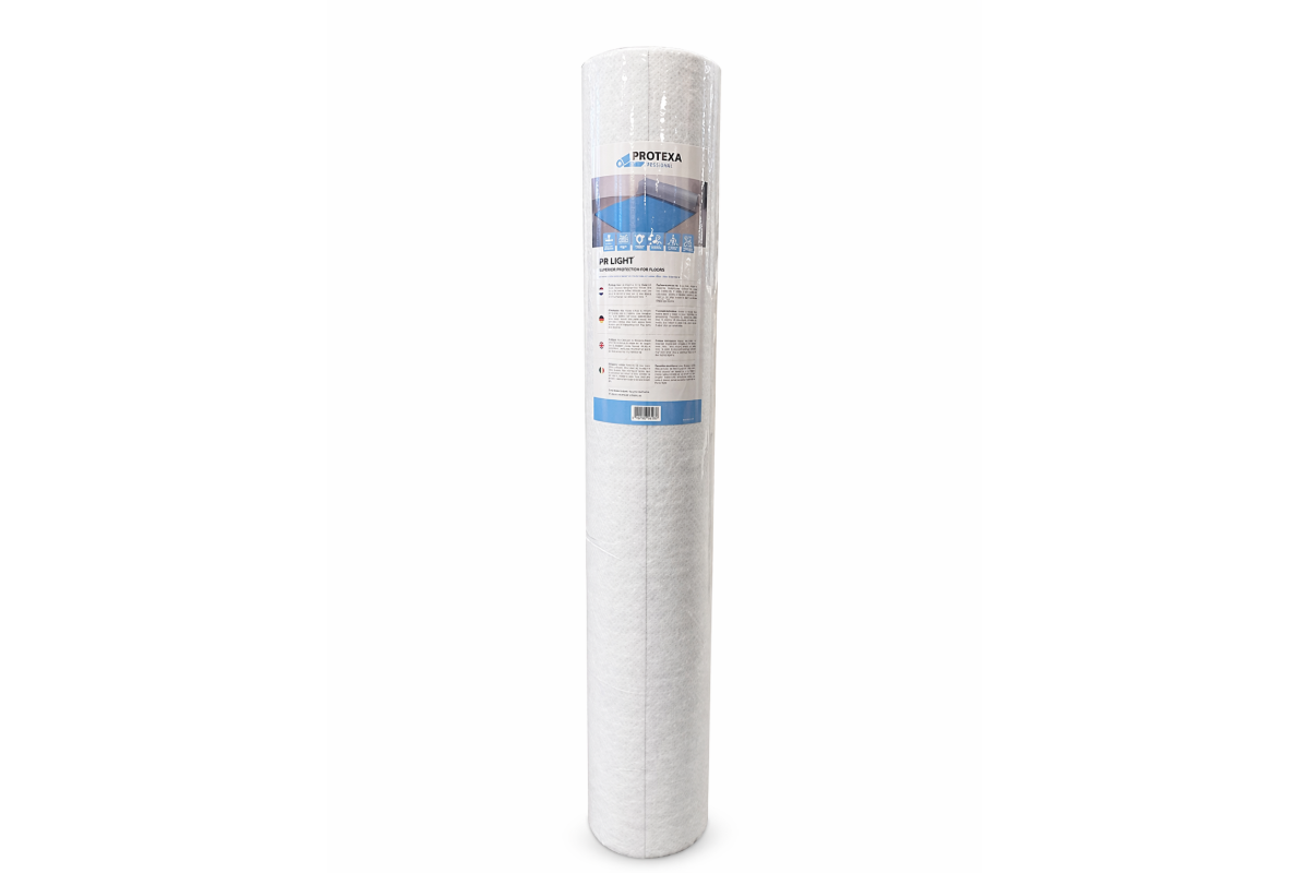 Vloer afdekvlies AirLight ademend en zelfklevend - 100cm x 25m x 180gr