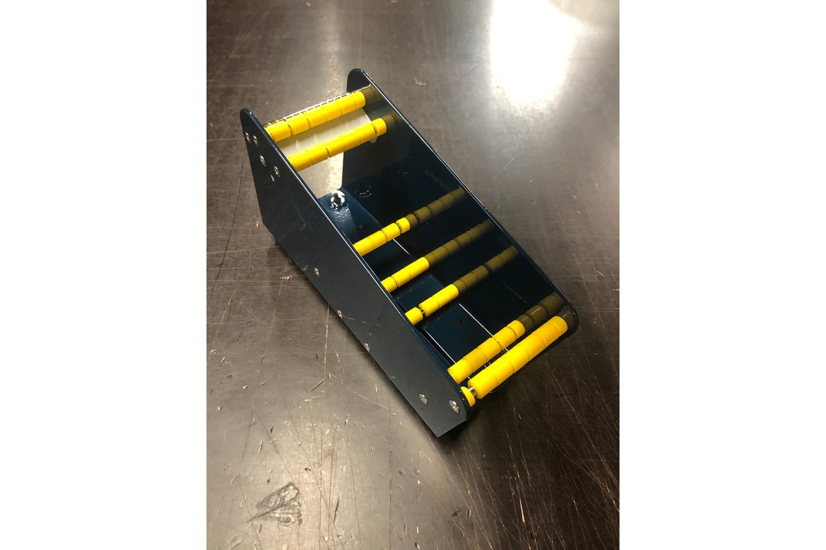 Etikettendispenser klein LB318 - 7,6cm breed (voor 1 rol)