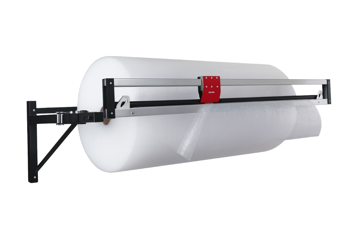 Wand afroller met afsnijmes RHZ 100cm Wand afroller met afsnijmes RHZ 100cm