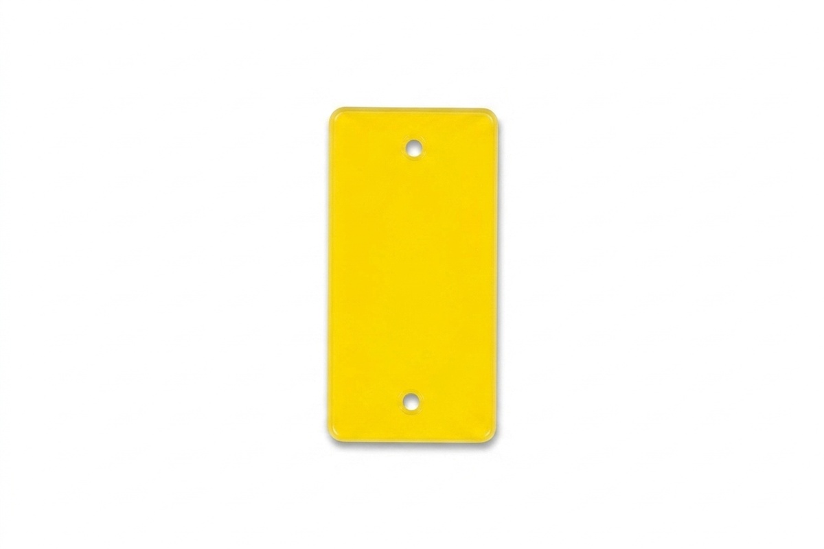 PEM labels geel - 55 x 110mm (100 st)
